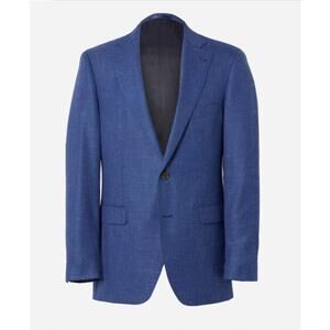 New NWT Alton Lane Madison Blue Textured Blend Blazer Size‎